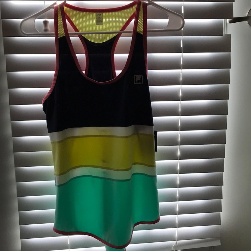 Fila sports tank top xs new with tags
